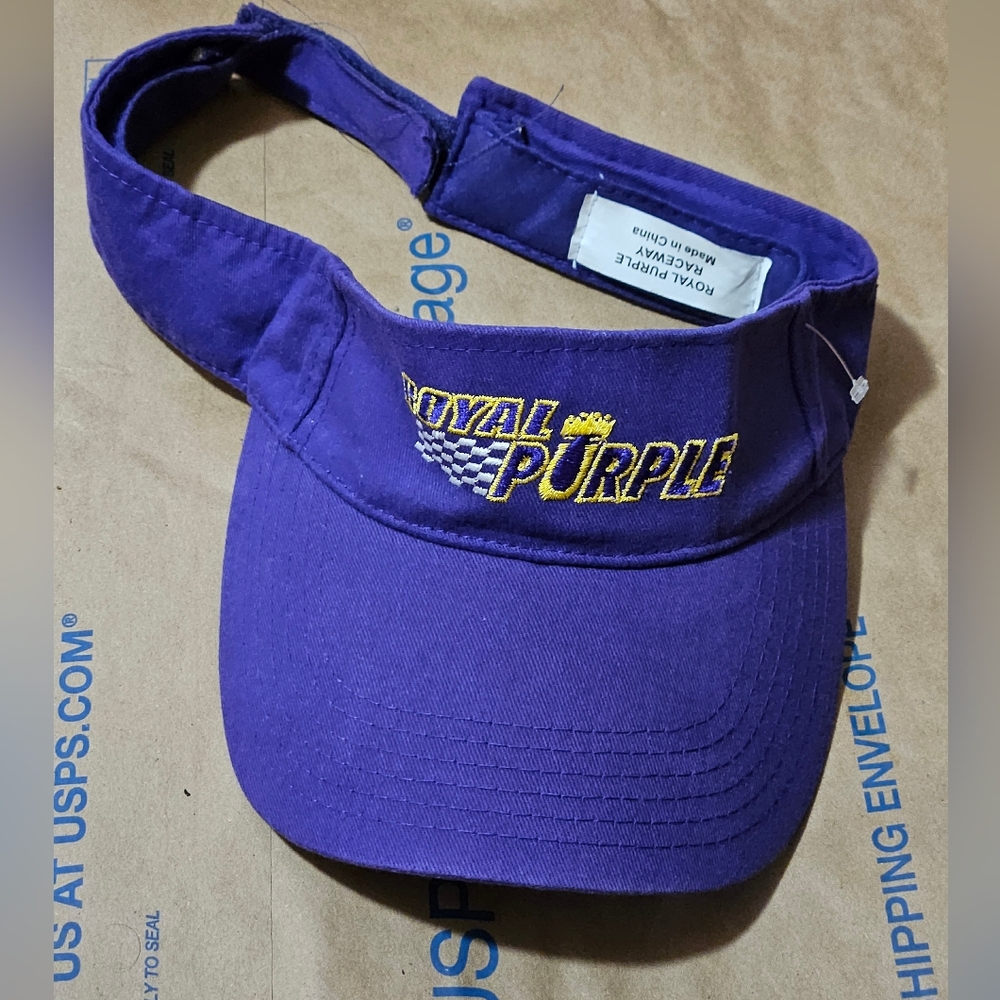 Royal Purple Visor